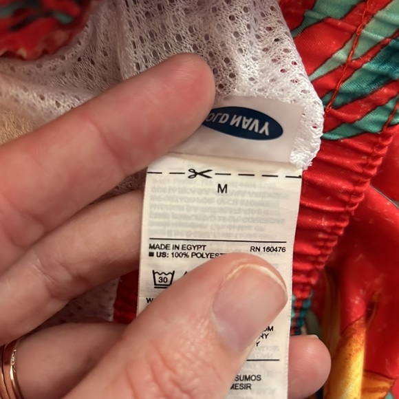 Mens Hawaiian Swim Trunks - Picture 7 of 9